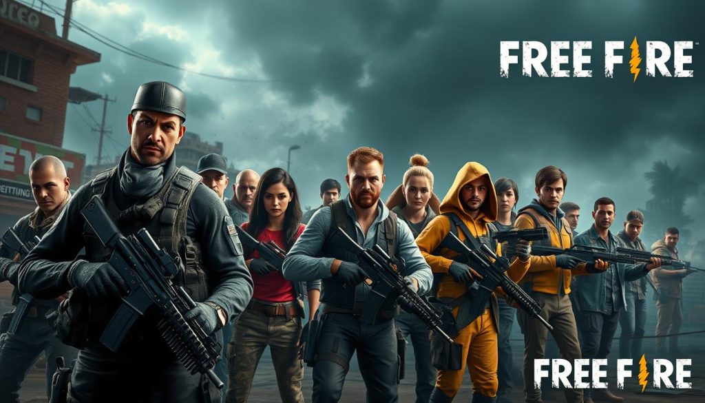Free Fire characters