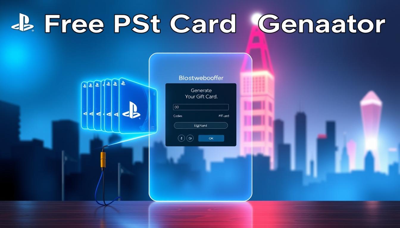 PSN Gift Card Generator